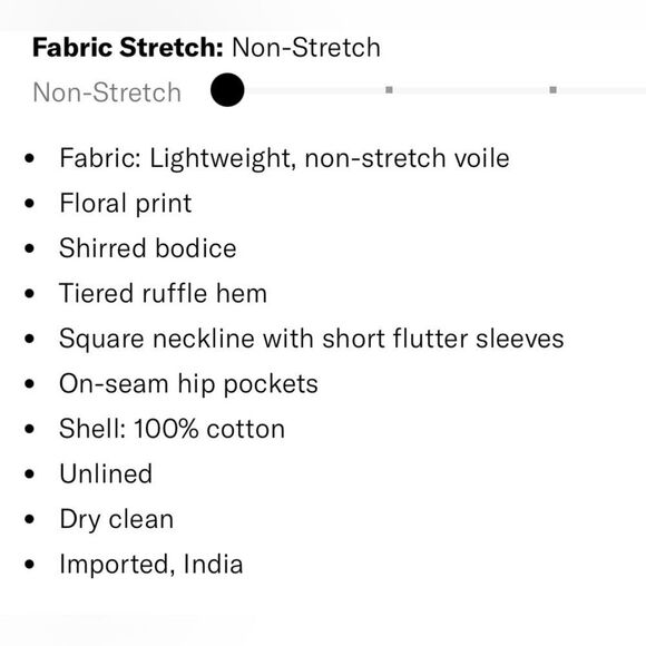 Mille Plus Olympic Heirloom Midi Dress mini floral Ruffle Cotton smocked Size XL - Picture 13 of 13